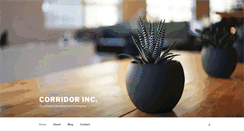 Desktop Screenshot of corridor-inc.com